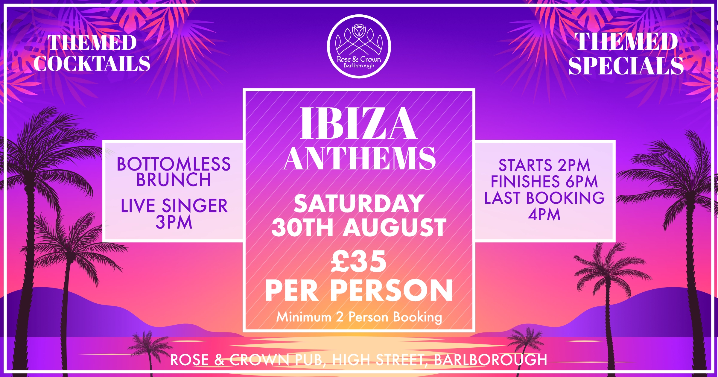 Ibiza Anthems Poster